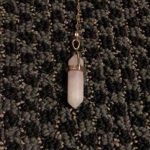 Long hanging Stone necklace